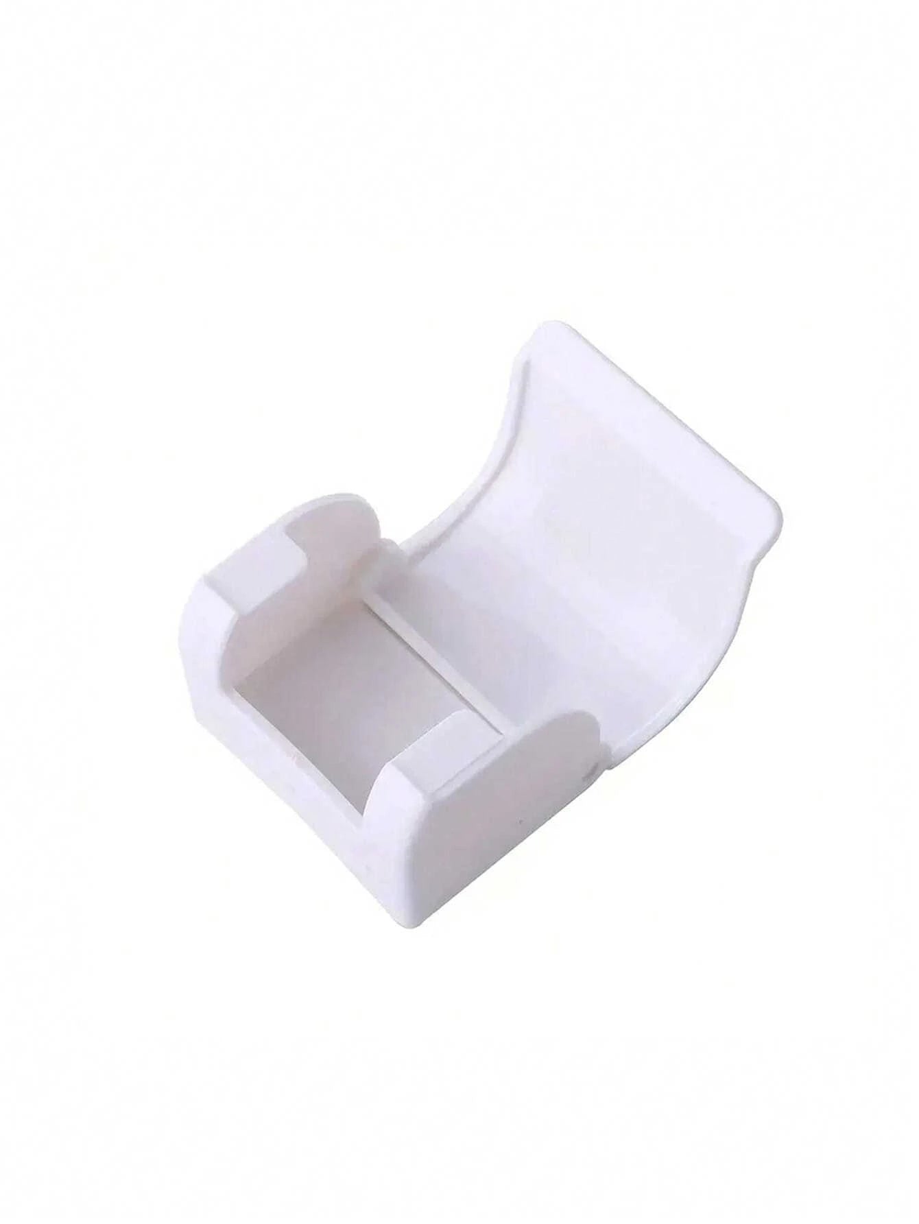 1Pc Wall-Mounted Razor Holder, Razor Storage Hook Rack, Razor Flip-Top Dustproof Storage Box, Manual Razor Holder,Organize Your Shower with a Razor Hanger and Electric Toothbrush Holder!Neat and Hygienic