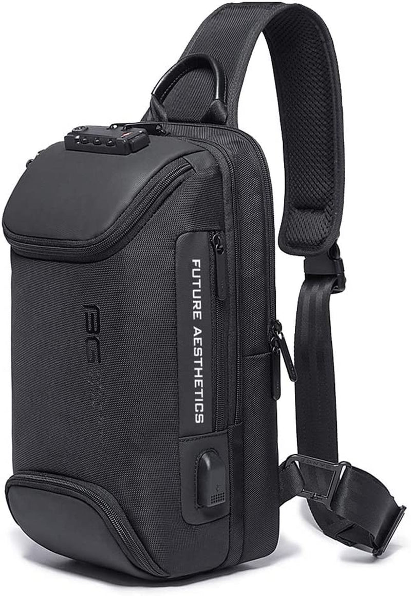 OZUKO Sling Backpack Sling Bag Crossbody Backpack Shoulder Casual Daypack Rucksack for Men