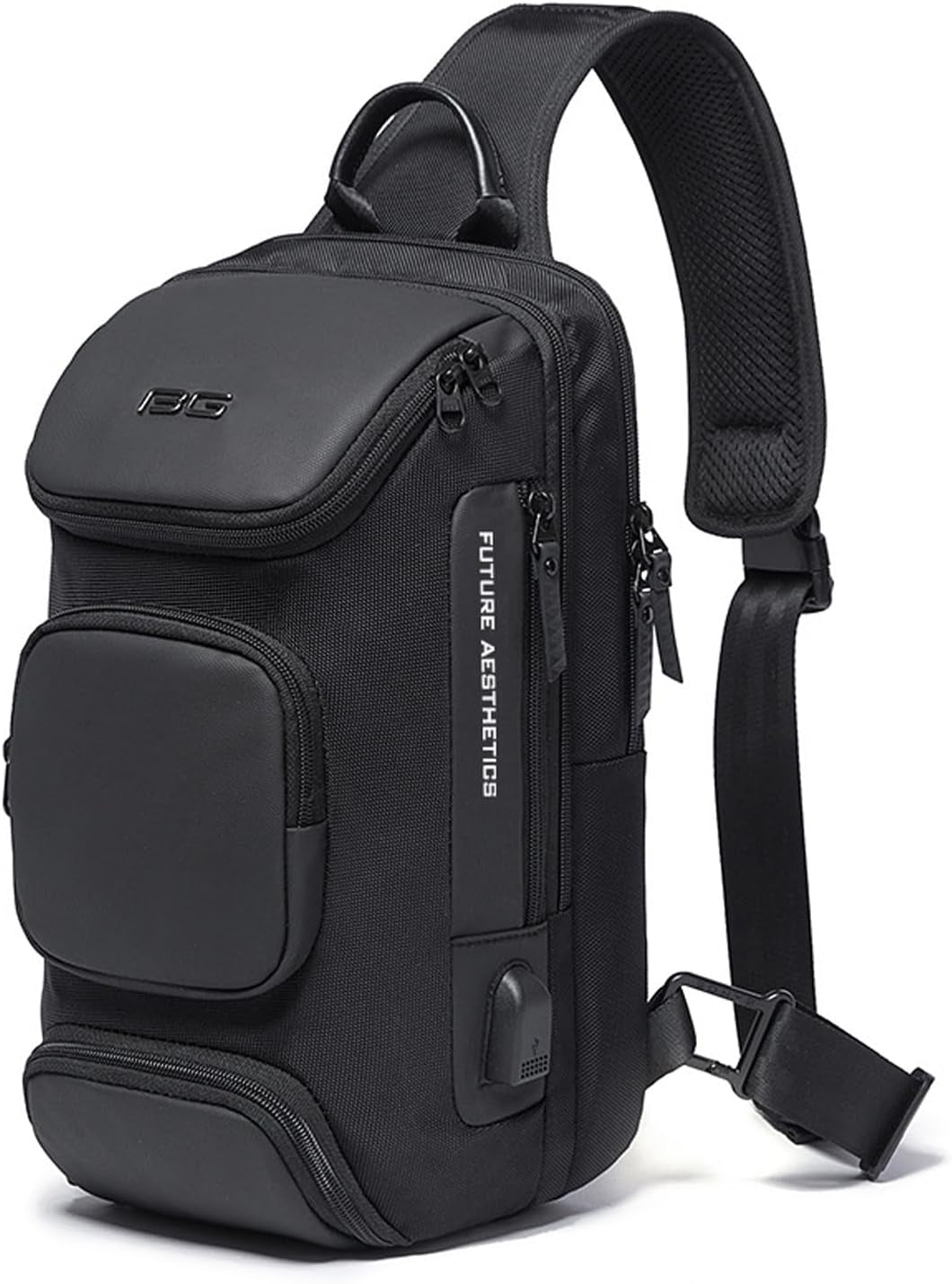 OZUKO Sling Backpack Sling Bag Crossbody Backpack Shoulder Casual Daypack Rucksack for Men