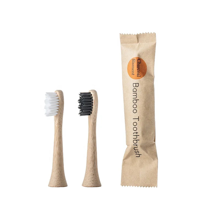 Zhijiance Certificate Eco- Friendly Biodegradable Brush Head Electrical Bamboo Electric Toothbrush Bamboo Toothbrush Electric