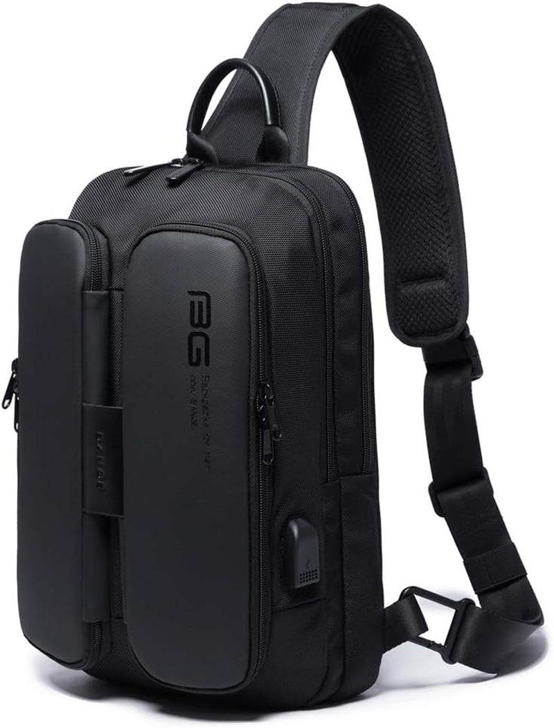 OZUKO Sling Backpack Sling Bag Crossbody Backpack Shoulder Casual Daypack Rucksack for Men