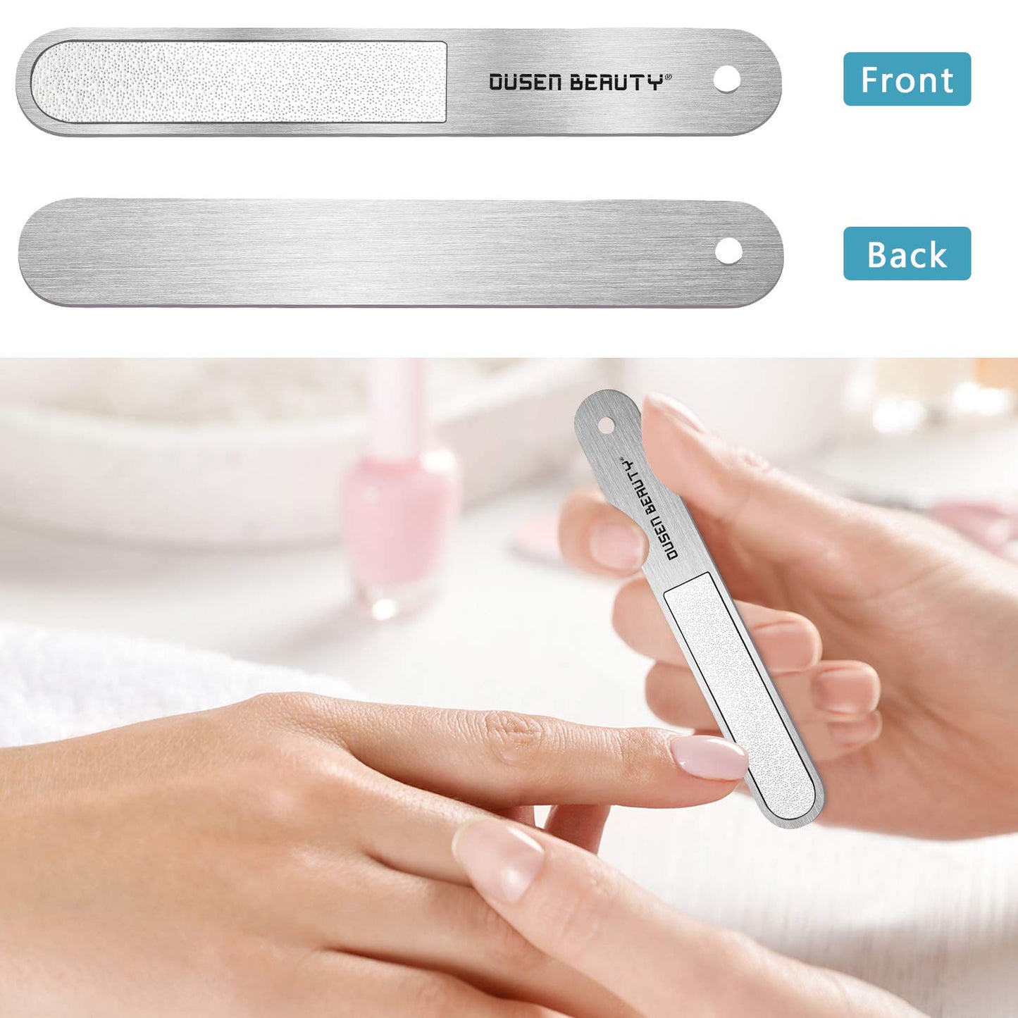 Nail Clippers for Thick Nails, Extra Wide Jaw Opening Nail Cutter for Hard Toenail, Stainless Steel Fingernail Big Toenail Trimmer with Nail File 3 Pcs Set for Large Toenail Seniors & Men & Women