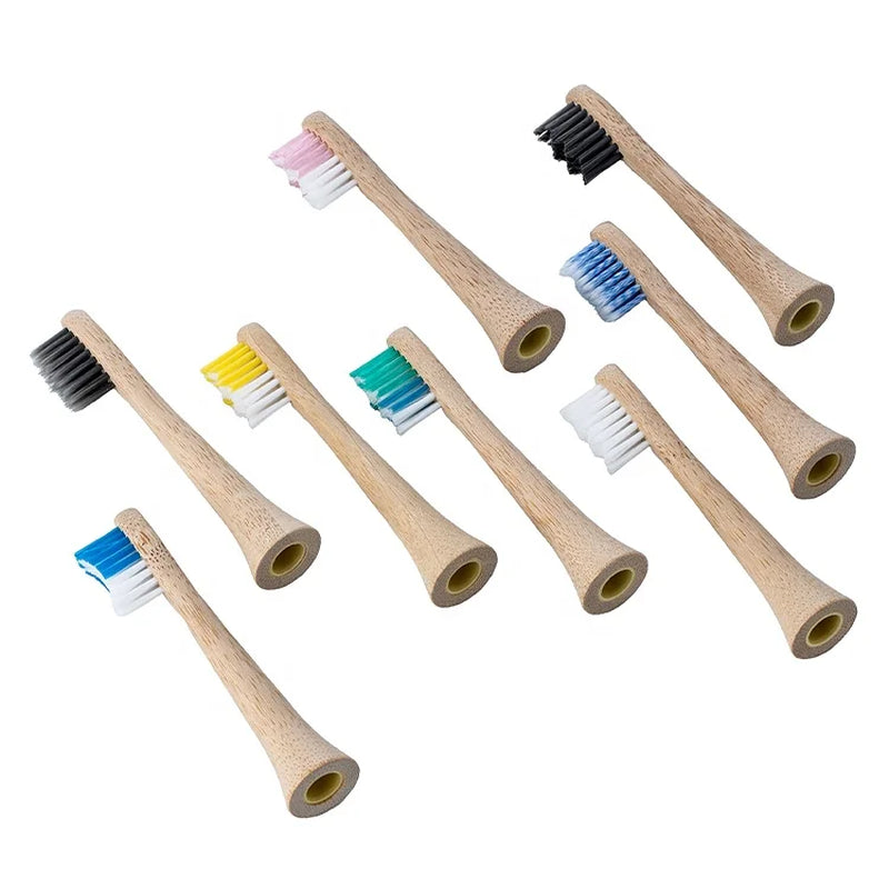 Zhijiance Certificate Eco- Friendly Biodegradable Brush Head Electrical Bamboo Electric Toothbrush Bamboo Toothbrush Electric