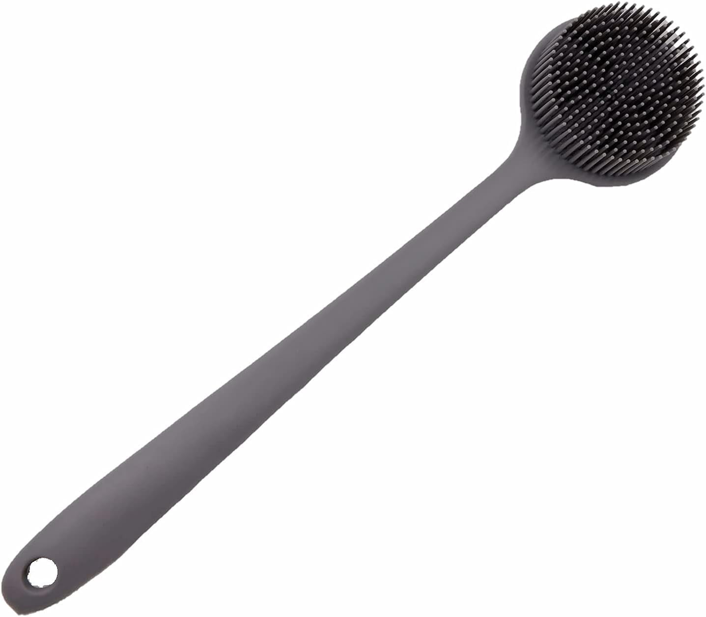 Silicone Body Scrubber, Long Handle Back Scrubber for Shower, Silicone Body Brush Shower Scrubber for Body, Shower Srush Back Brush Body Exfoliator