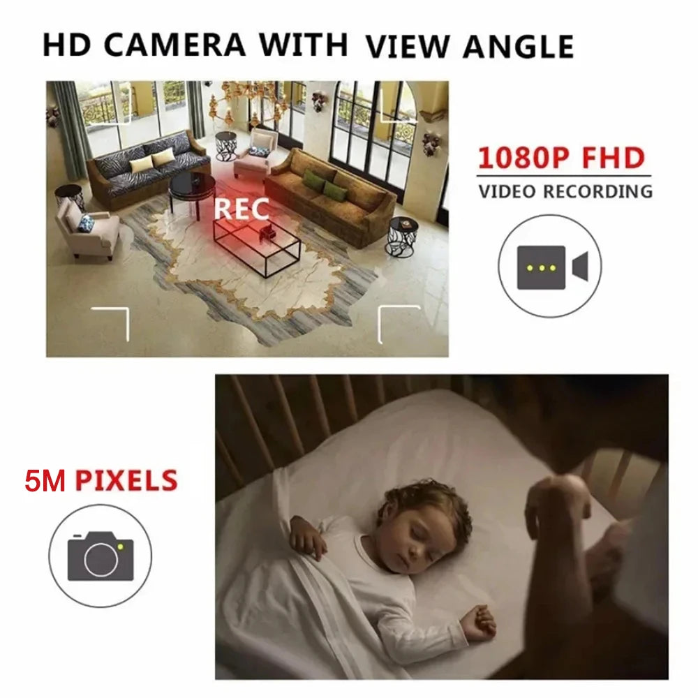 HD 1080P Mini Ip Cam XD Wifi Night Vision Camera IR-CUT Motion Detection Security Camcorder HD Video Recorder