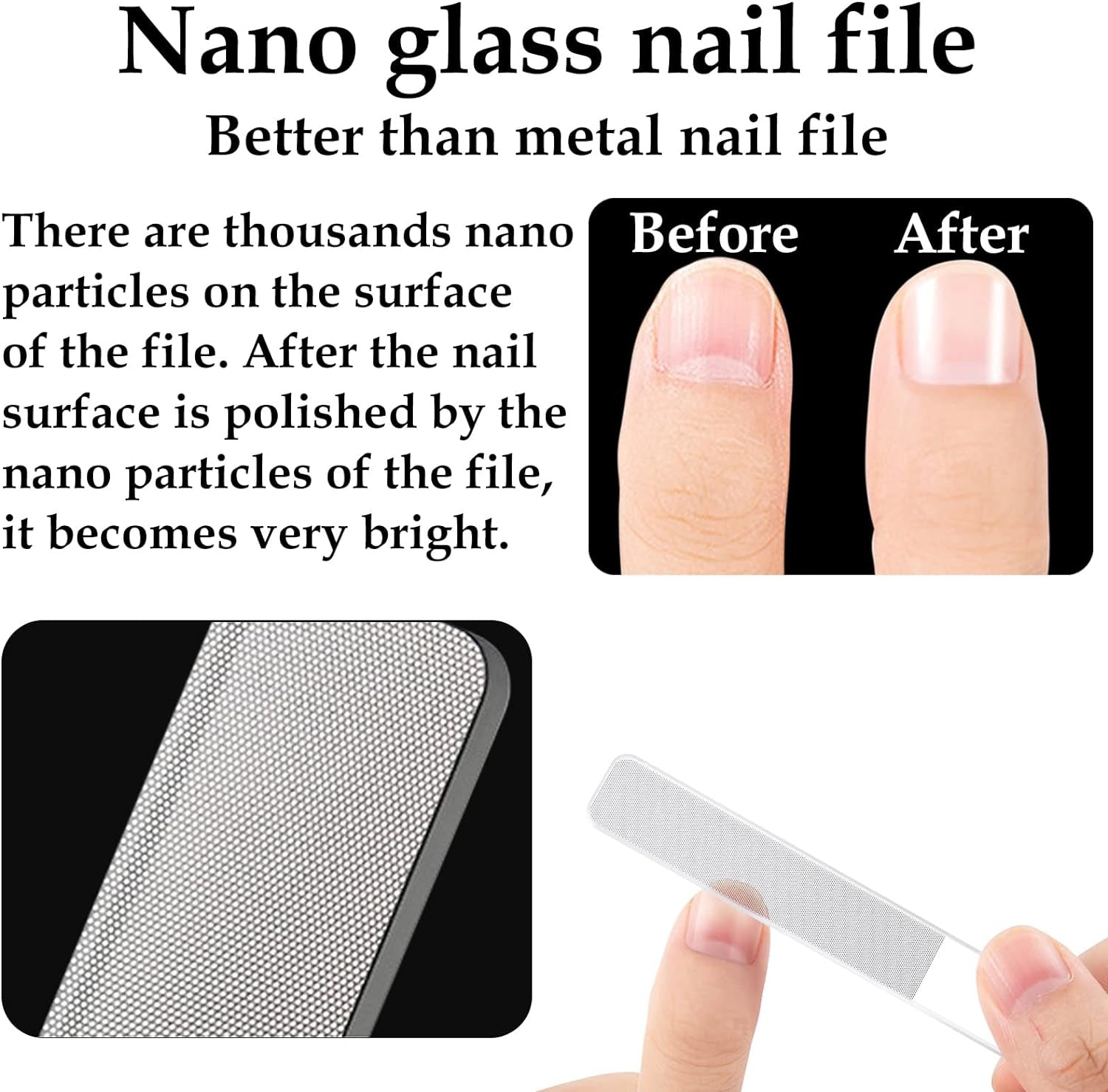 Ultra Sharp Stainless Steel Nail Clippers with Catcher, Fingernail & Toenail Clippers Splash Proof Nail Clippers Luxury Nail Cutter for Thick Nails