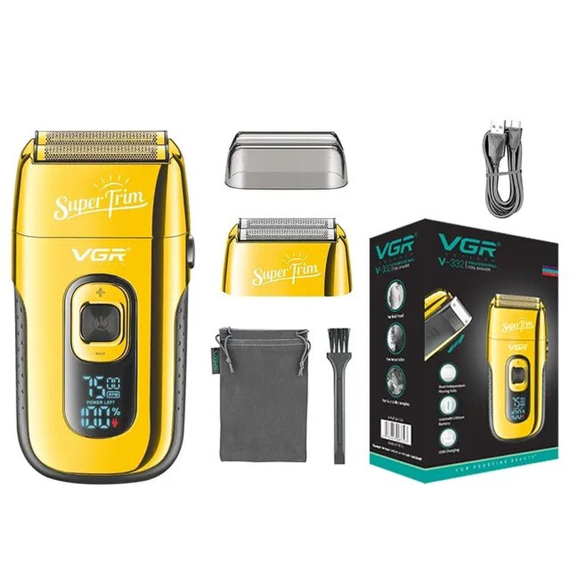Electric Razor Electric Shaver Rechargeable Shaving Machine for Men Shaver Beard Razor Beard Trimmer Hair Trimmer V-332