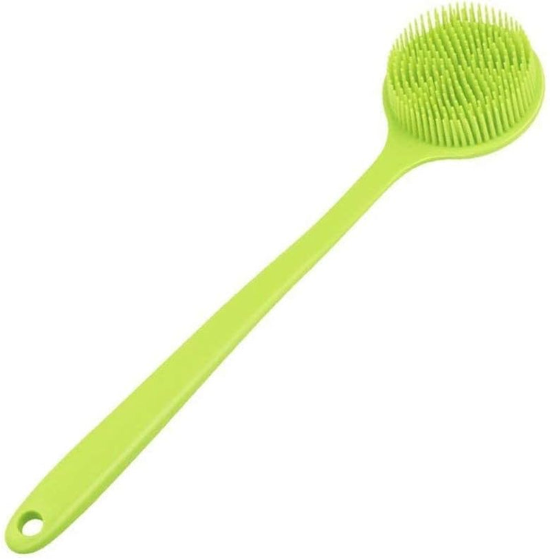 Silicone Body Scrubber, Long Handle Back Scrubber for Shower, Silicone Body Brush Shower Scrubber for Body, Shower Srush Back Brush Body Exfoliator