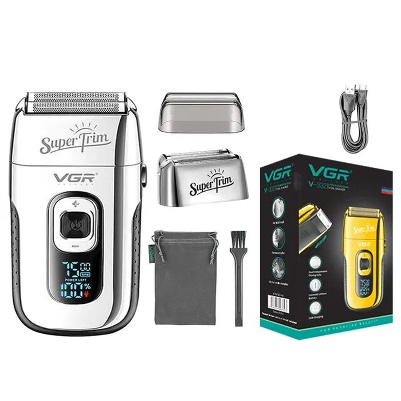 Electric Razor Electric Shaver Rechargeable Shaving Machine for Men Shaver Beard Razor Beard Trimmer Hair Trimmer V-332